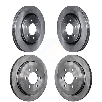 Disc Brake Rotors Front Rear Kit For 2007-2017 Ford Expedition Lincoln Navigator