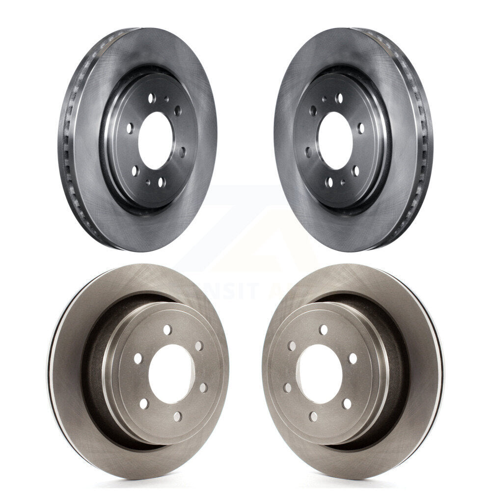Disc Brake Rotors Front Rear Kit For Ford F-150