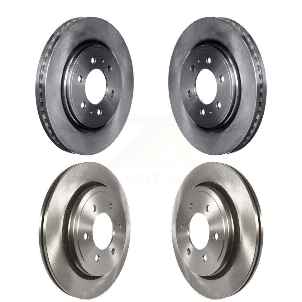 Brake Rotors Front Rear Kit For 2015-2017 Ford F-150 With Electric Parking