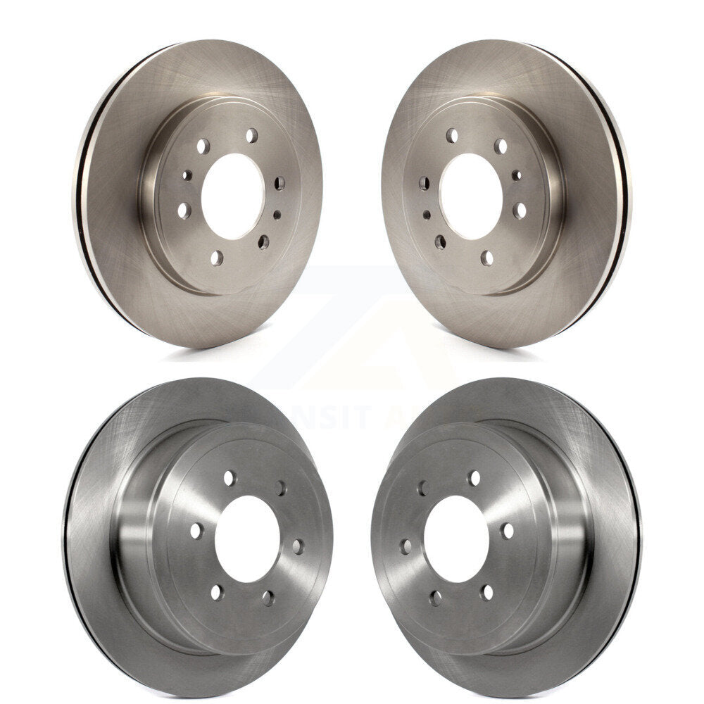 Disc Brake Rotors Front Rear Kit For 2009 Ford F-150 With 6 Lug Wheels