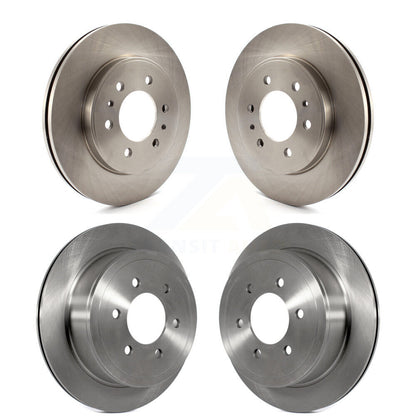 Disc Brake Rotors Front Rear Kit For 2009 Ford F-150 With 6 Lug Wheels