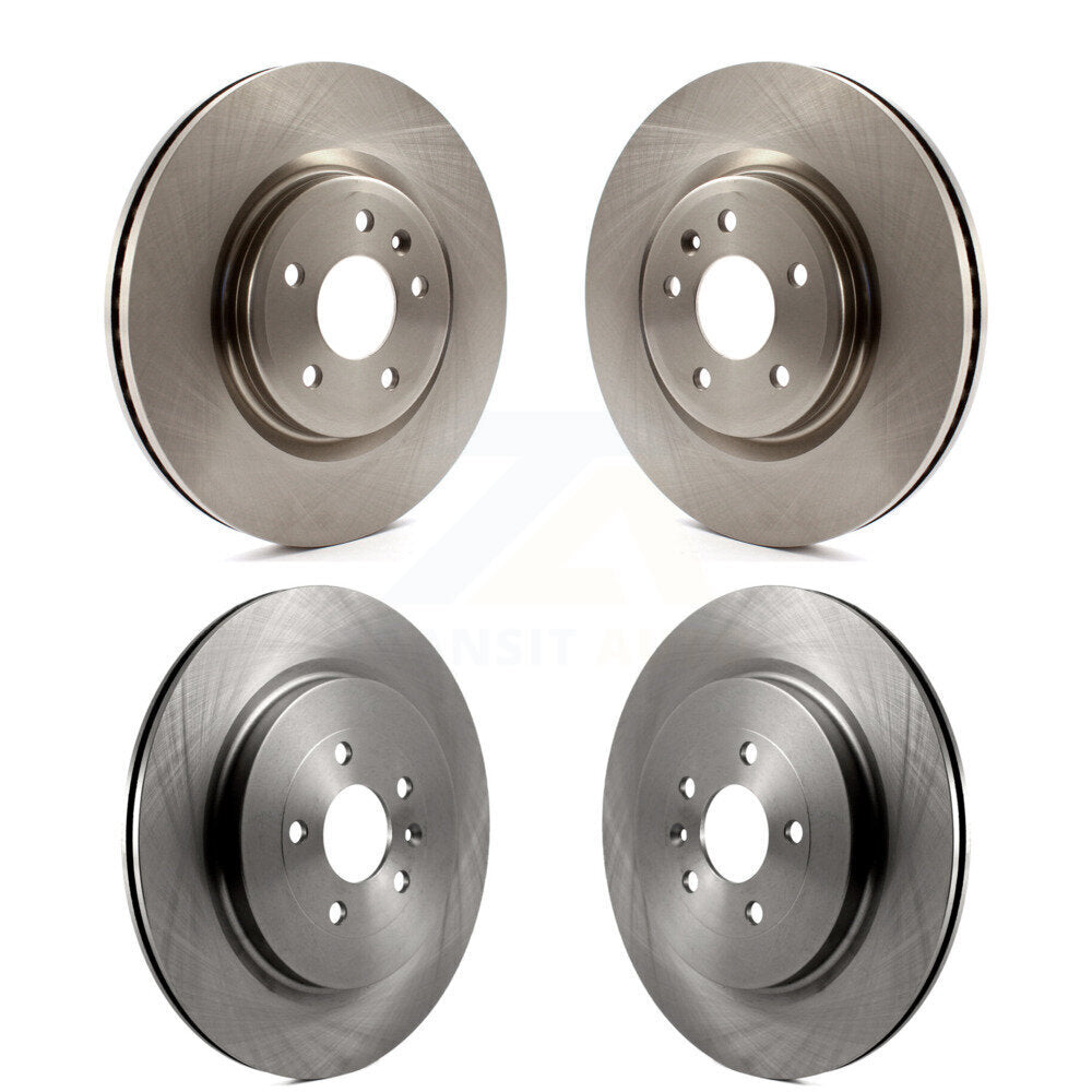 Brake Rotors Front Rear Kit For 2013 Ford Explorer Sport With Heavy Duty Brakes