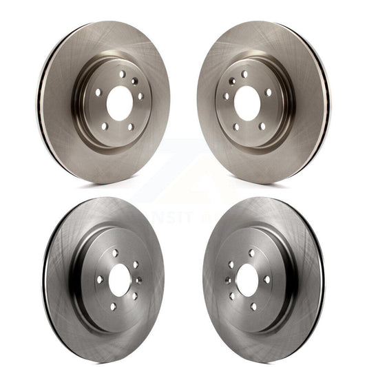 Brake Rotors Front Rear Kit For 2013 Ford Explorer Sport With Heavy Duty Brakes
