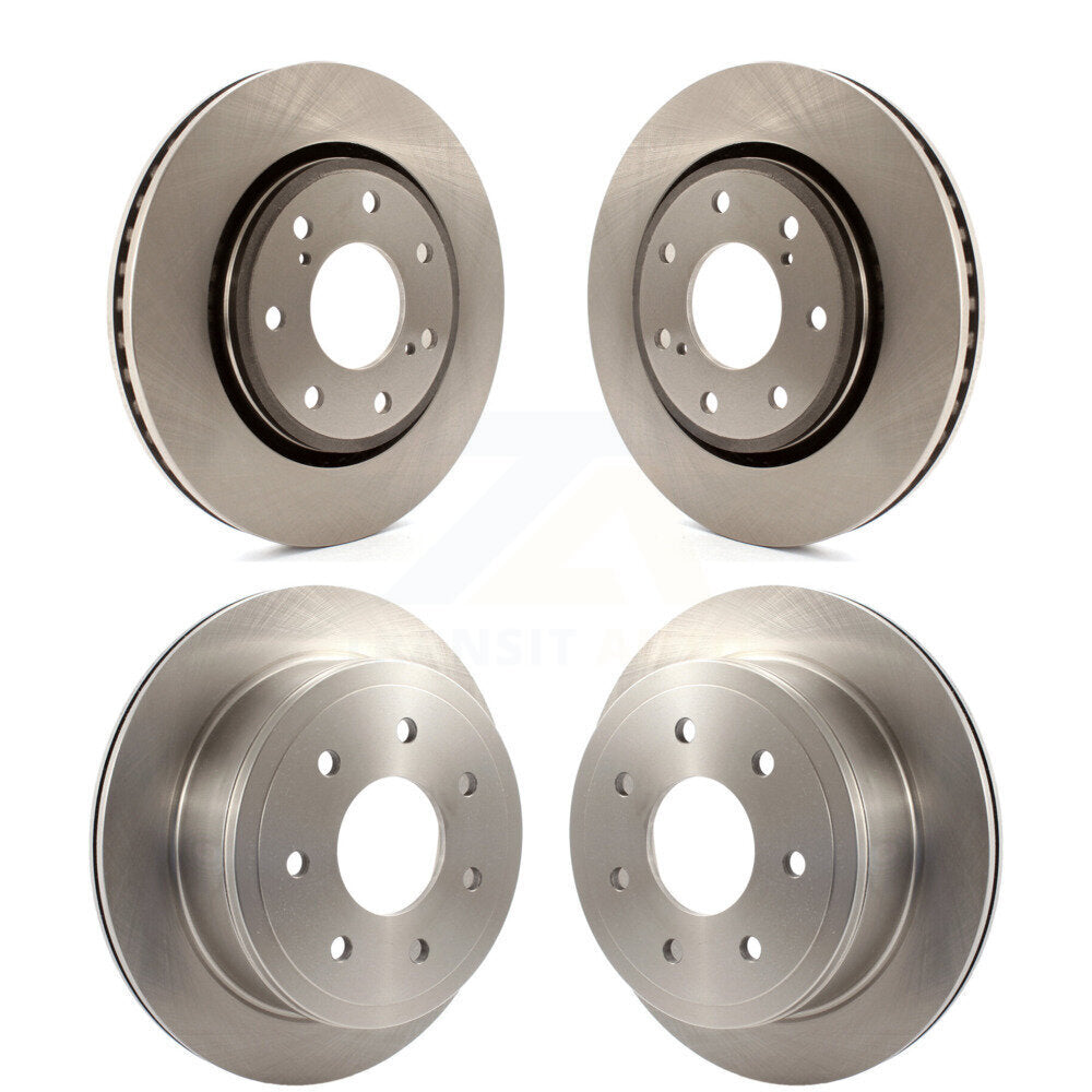 Disc Brake Rotors Front Rear Kit For 2010-2011 Ford F-150 With 7 Lug Wheels