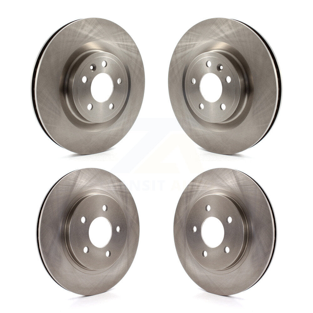 Disc Brake Rotors Front Rear Kit For Ford Mustang