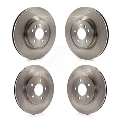 Disc Brake Rotors Front Rear Kit For Ford Mustang