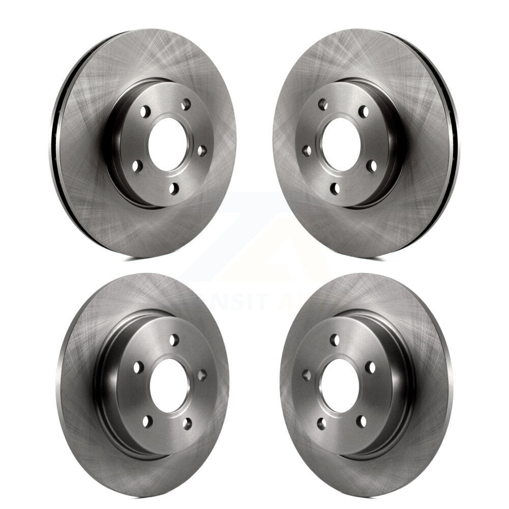 Disc Brake Rotors Front Rear Kit For Ford Focus