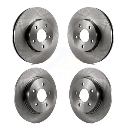 Disc Brake Rotors Front Rear Kit For Ford Focus
