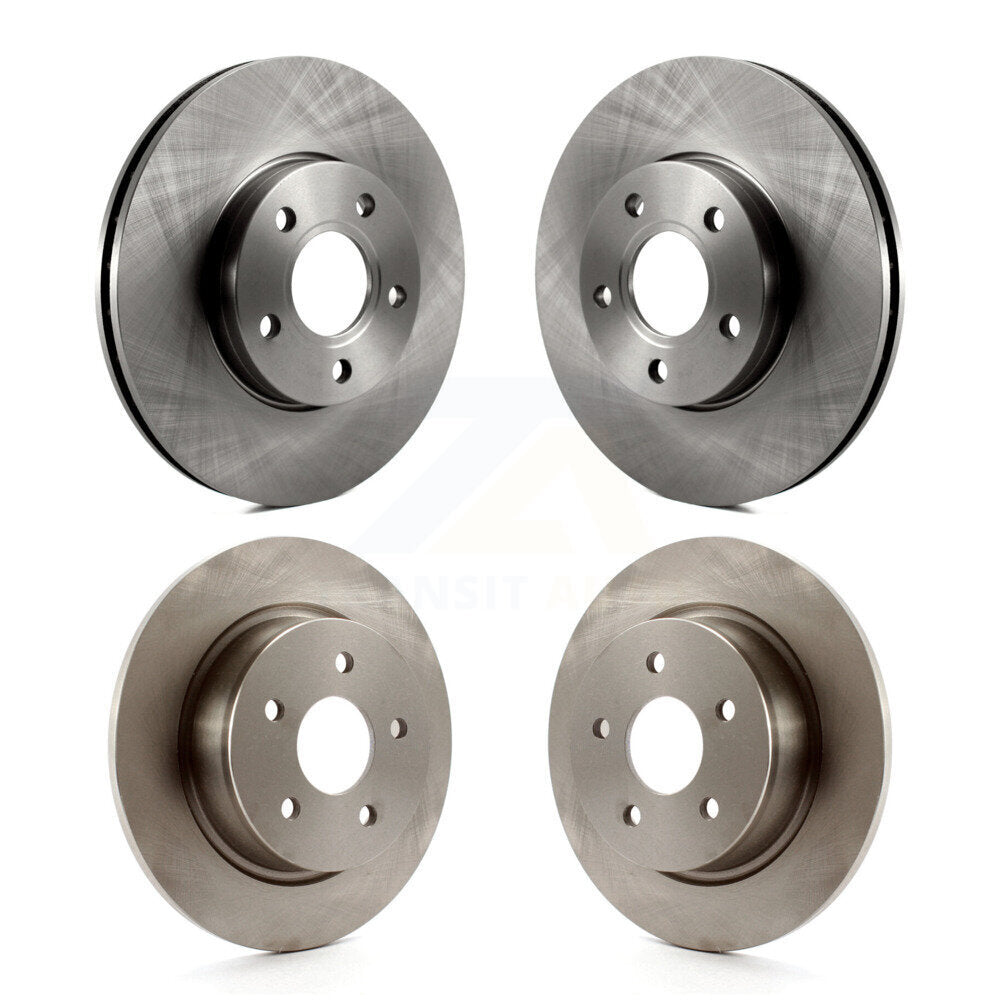 Disc Brake Rotors Front Rear Kit For Ford C-Max