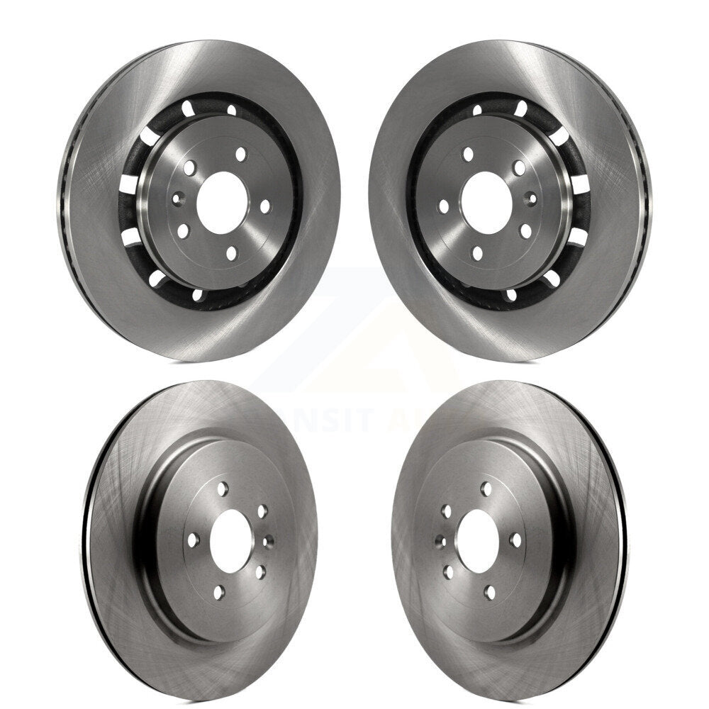 Brake Rotors Front Rear Kit For Ford Explorer Flex Taurus Police Interceptor MKS