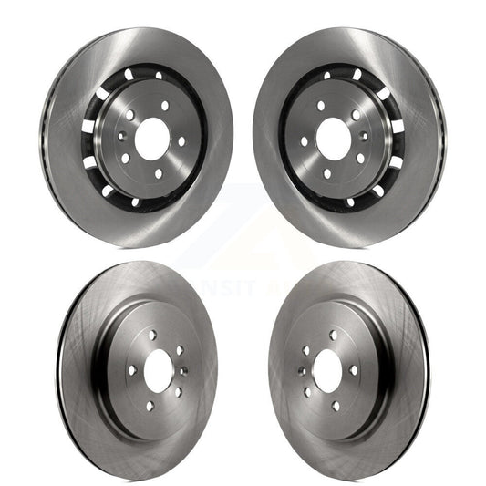 Brake Rotors Front Rear Kit For Ford Explorer Flex Taurus Police Interceptor MKS