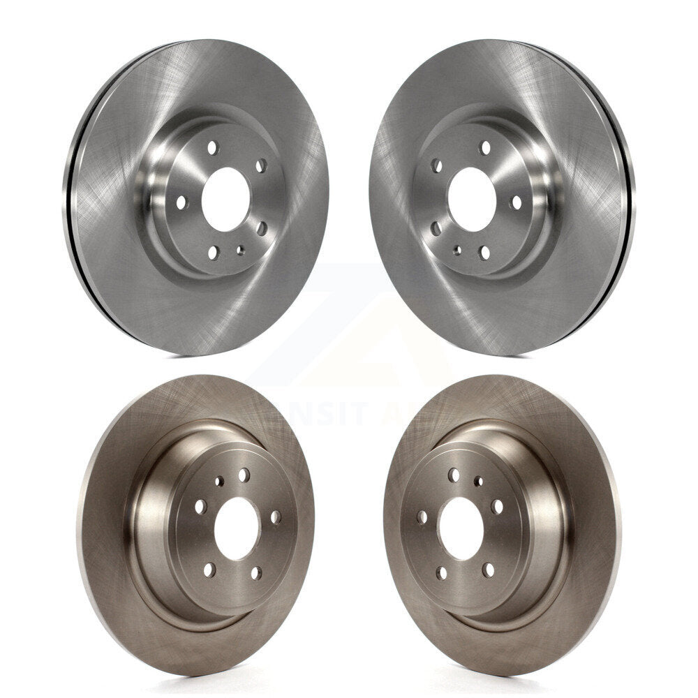 Disc Brake Rotors Front Rear Kit For Ford Fusion Lincoln MKZ