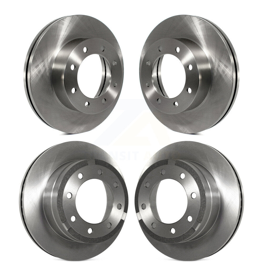 Disc Brake Rotors Front Rear Kit For Ford F-250 Super Duty F-350 4WD