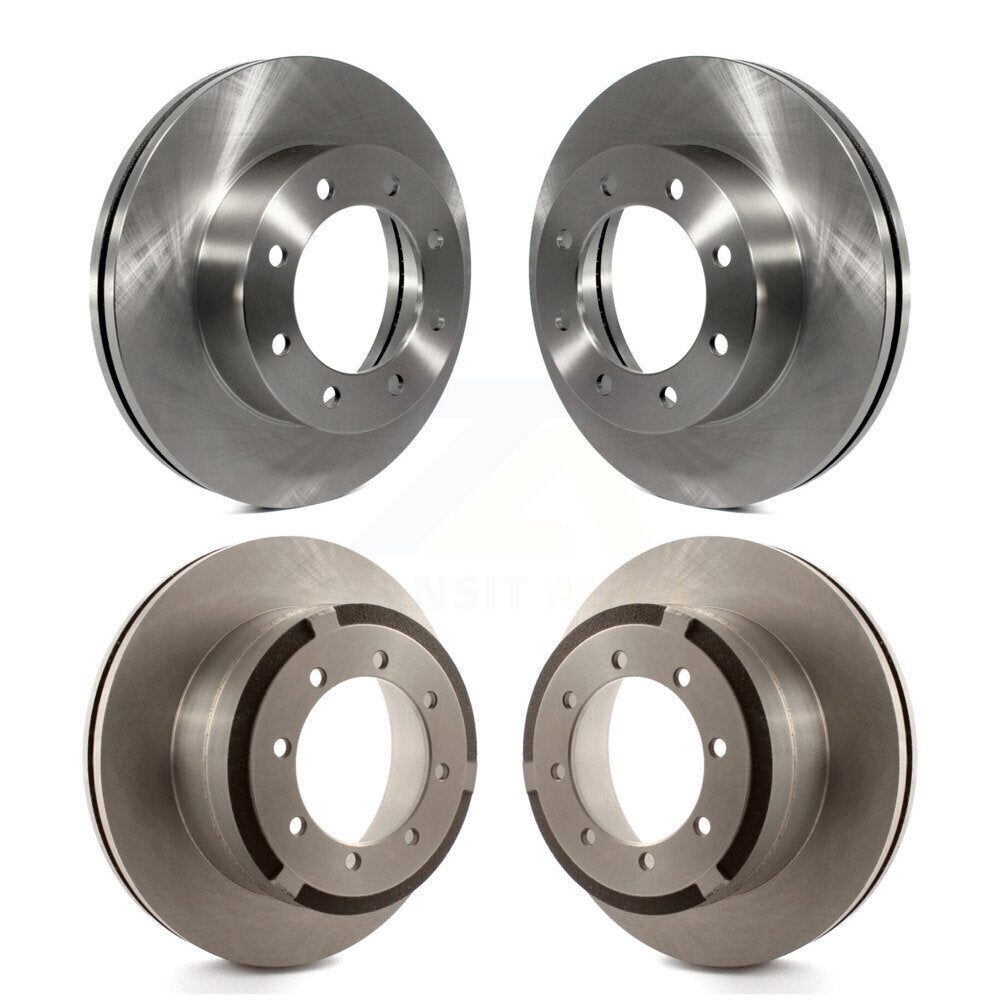 Disc Brake Rotors Front Rear Kit For Ford F-350 Super Duty F-250 F-450