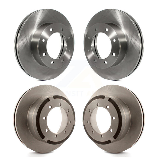 Disc Brake Rotors Front Rear Kit For Ford F-350 Super Duty F-250 F-450