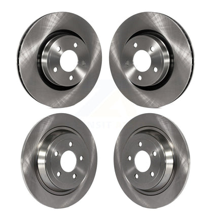 Disc Brake Rotors Front Rear Kit For 2015-2017 Ford Mustang V6 with 3.7L
