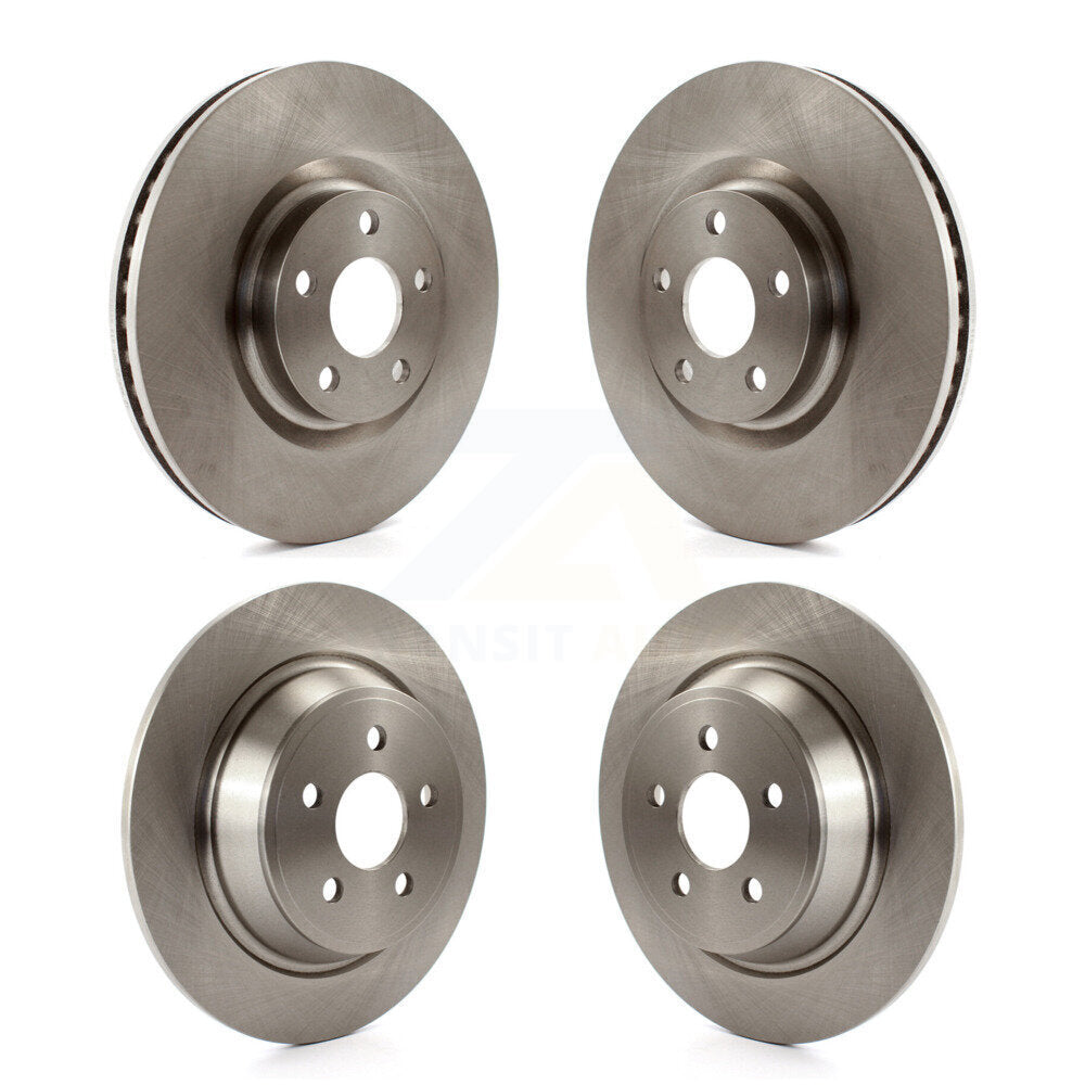 Brake Rotors Front Rear Kit For Ford Edge Lincoln Continental Police Responder