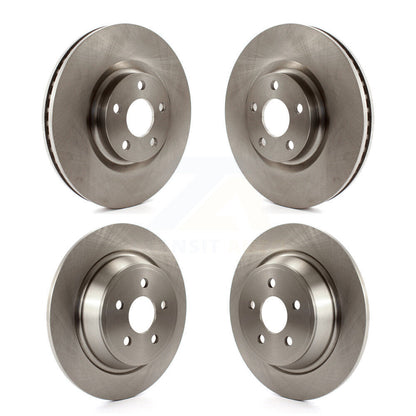 Brake Rotors Front Rear Kit For Ford Edge Lincoln Continental Police Responder