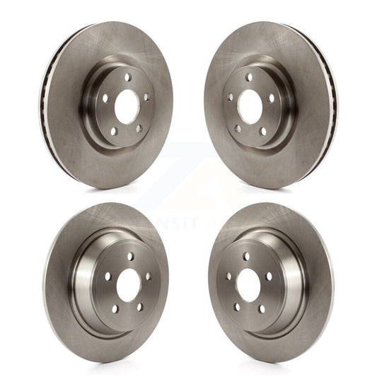 Brake Rotors Front Rear Kit For Ford Edge Lincoln Continental Police Responder
