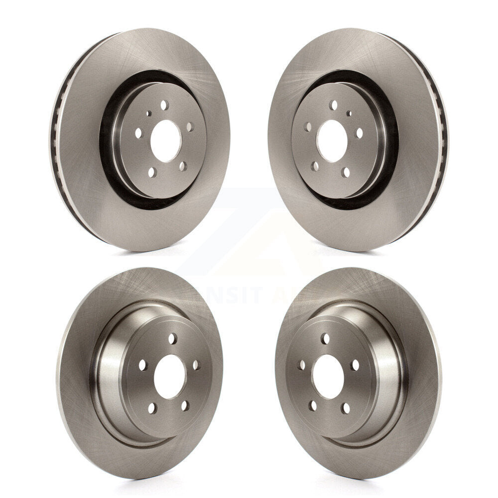 Disc Brake Rotors Front Rear Kit For Ford Edge Fusion Lincoln Nautilus MKX MKZ