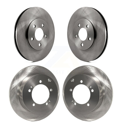 Disc Brake Rotors Front Rear Kit For 2000 Dodge Stratus With 14" Factory Wheels