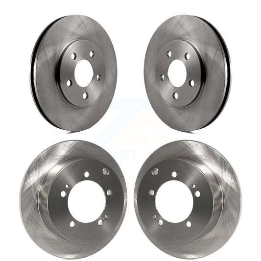 Disc Brake Rotors Front Rear Kit For 2000 Dodge Stratus With 14" Factory Wheels