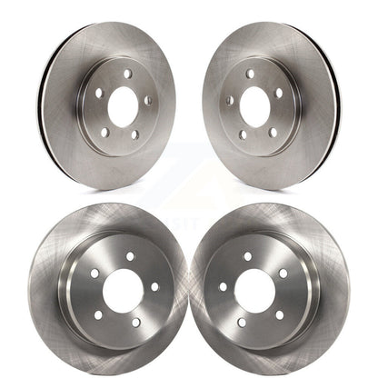Brake Rotors Front Rear Kit For Dodge Caravan Grand Plymouth Voyager Chrysler &
