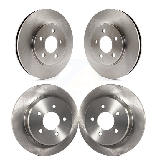 Brake Rotors Front Rear Kit For Dodge Caravan Grand Plymouth Voyager Chrysler &