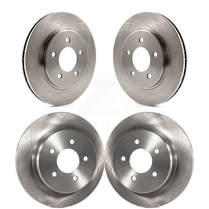 Brake Rotors Front Rear Kit For Dodge Caravan Grand Plymouth Voyager Chrysler &