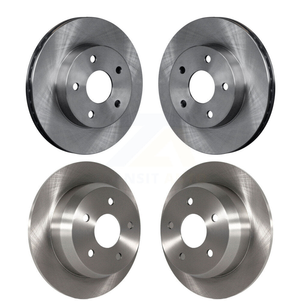 Disc Brake Rotors Front Rear Kit For 1999-2004 Jeep Grand Cherokee