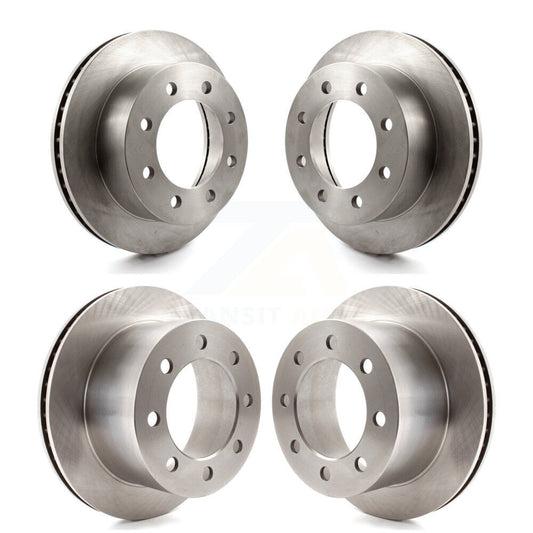 Disc Brake Rotors Front Rear Kit For 2000-2002 Dodge Ram 2500 3500