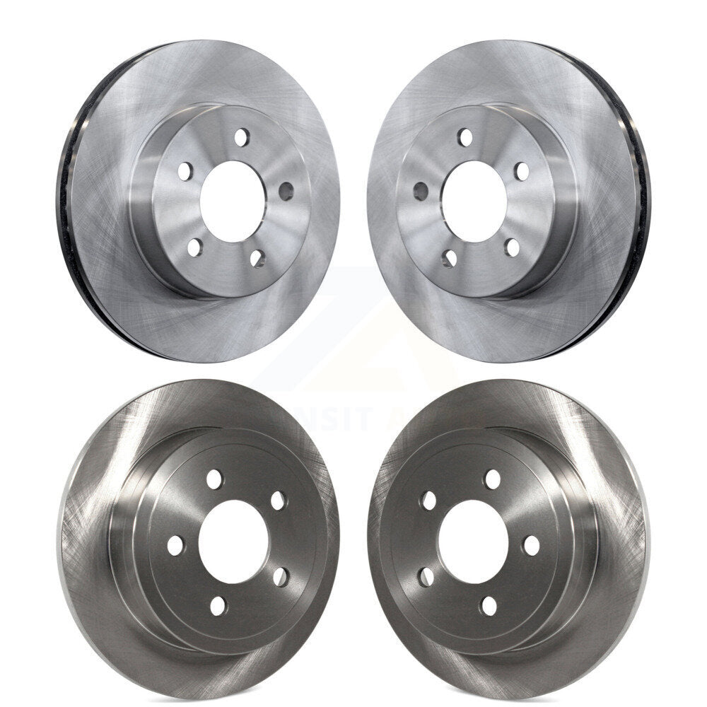 Disc Brake Rotors Front Rear Kit For 2003-2007 Jeep Liberty