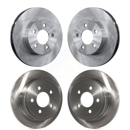 Disc Brake Rotors Front Rear Kit For 2003-2007 Jeep Liberty