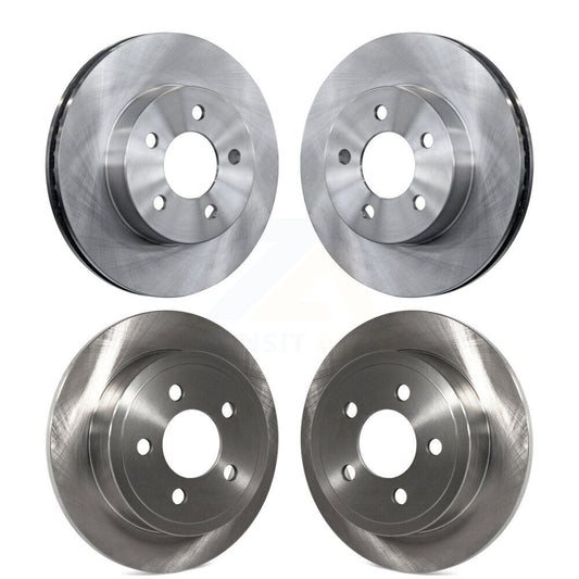 Disc Brake Rotors Front Rear Kit For 2003-2007 Jeep Liberty