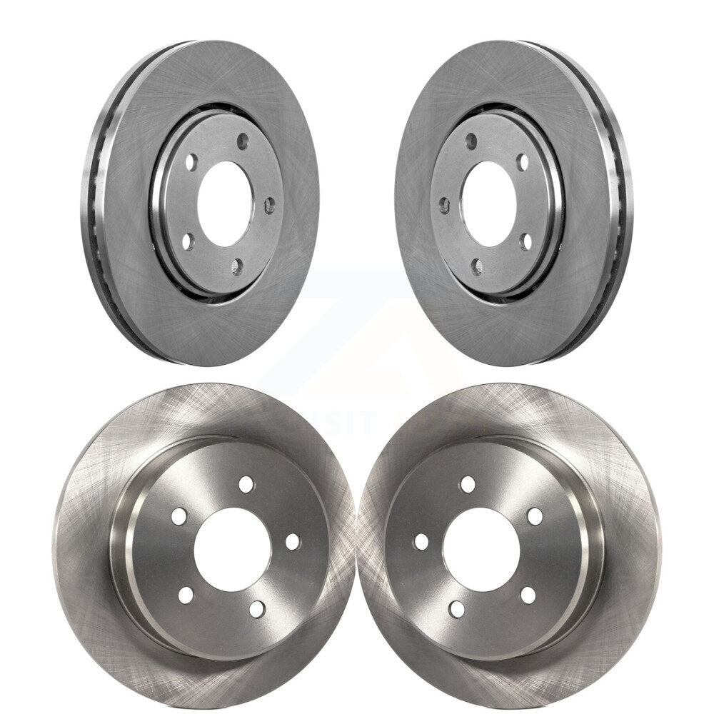 Disc Brake Rotors Front Rear Kit For 2003 Chrysler Voyager 4-Wheel ABS