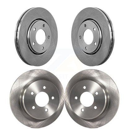 Disc Brake Rotors Front Rear Kit For 2003 Chrysler Voyager 4-Wheel ABS