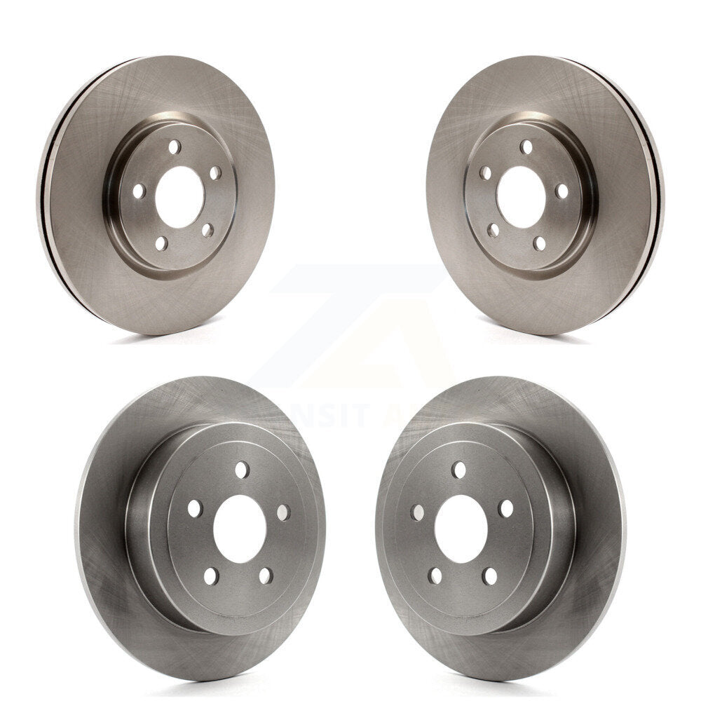 Disc Brake Rotors Front Rear Kit For 2008-2009 Chrysler PT Cruiser Turbocharged