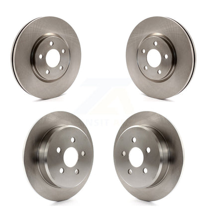 Disc Brake Rotors Front Rear Kit For 2007 Chrysler PT Cruiser Turbocharged