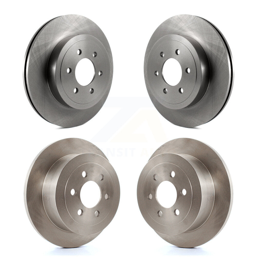 Disc Brake Rotors Front Rear Kit For 2003-2004 Dodge Dakota