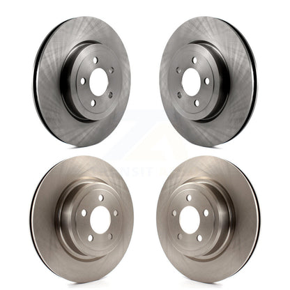 Disc Brake Rotors Front Rear Kit For Dodge Charger With Police Package