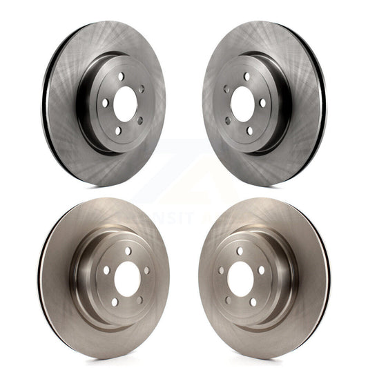 Disc Brake Rotors Front Rear Kit For Dodge Charger With Police Package