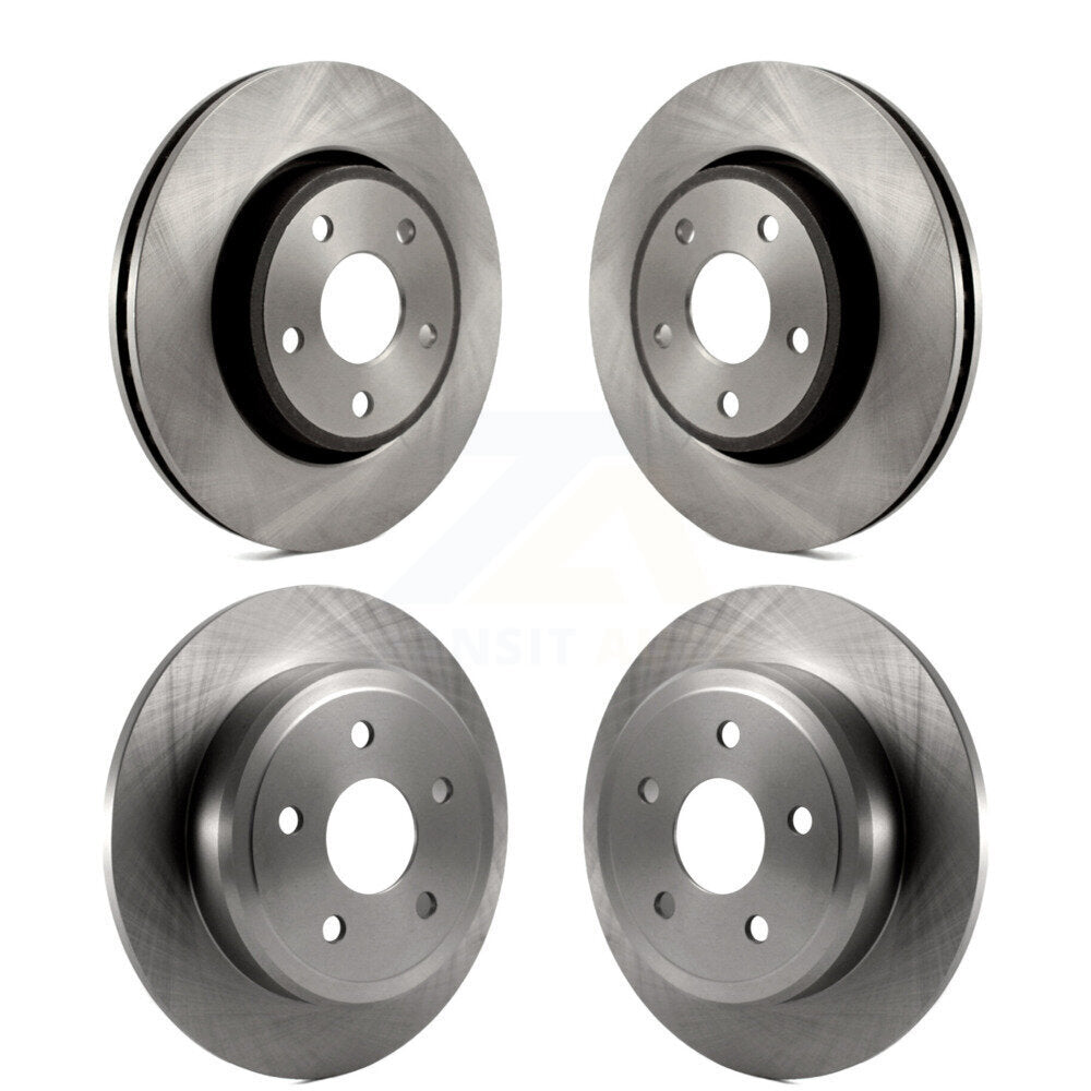 Disc Brake Rotors Front Rear Kit For Jeep Grand Cherokee Commander