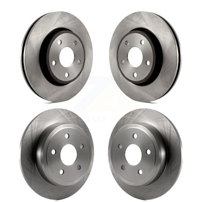 Disc Brake Rotors Front Rear Kit For Jeep Grand Cherokee Commander