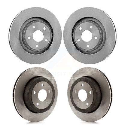 Disc Brake Rotors Front Rear Kit For 2006-2010 Jeep Grand Cherokee SRT8