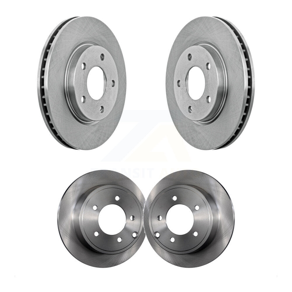 Disc Brake Rotors Front Rear Kit For Mitsubishi Lancer Dodge Caliber