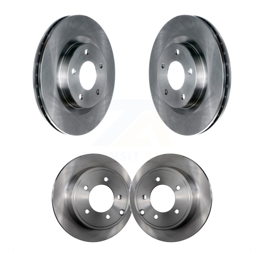 Brake Rotors Front Rear Kit For Jeep Patriot Compass Dodge Caliber Chrysler 200