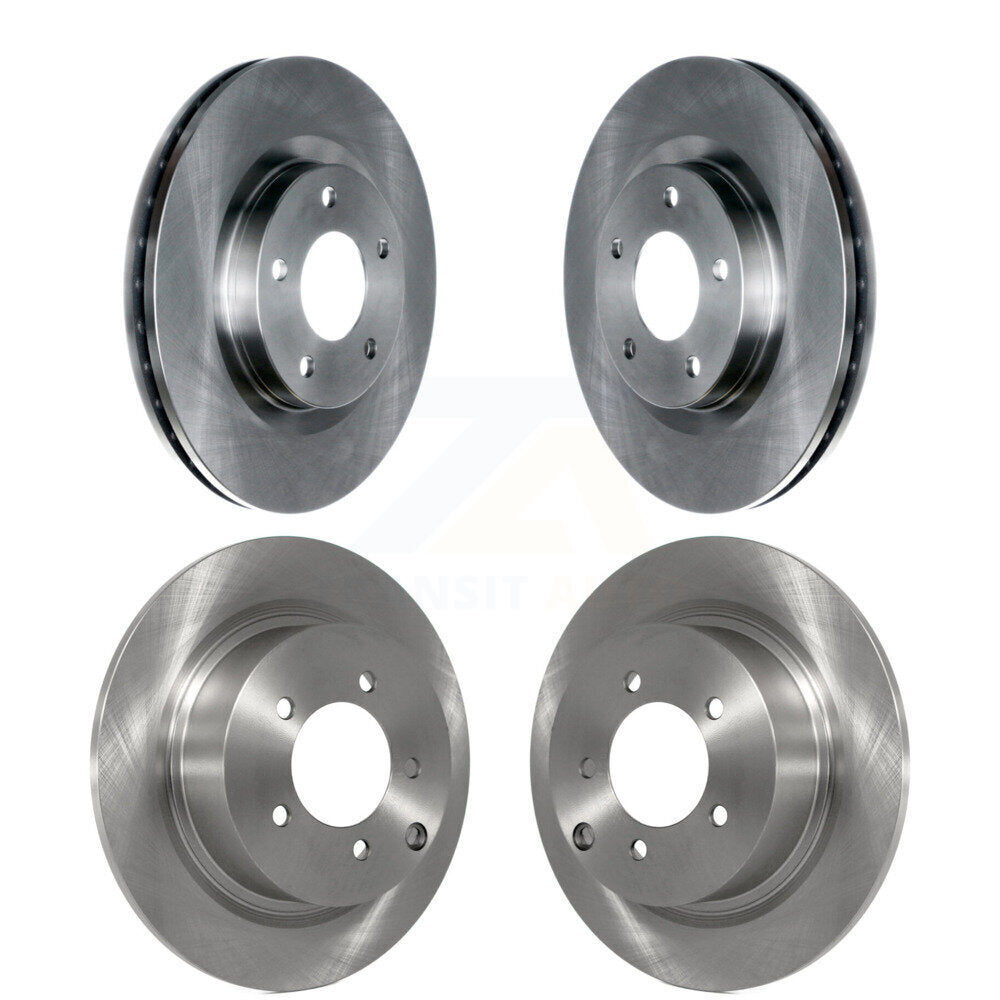 Brake Rotors Front Rear Kit For Jeep Mitsubishi Patriot Lancer Compass Outlander