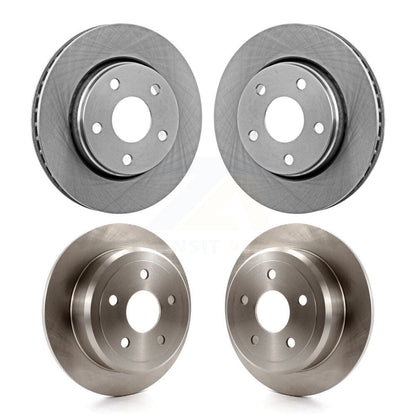 Disc Brake Rotors Front Rear Kit For Jeep Wrangler JK