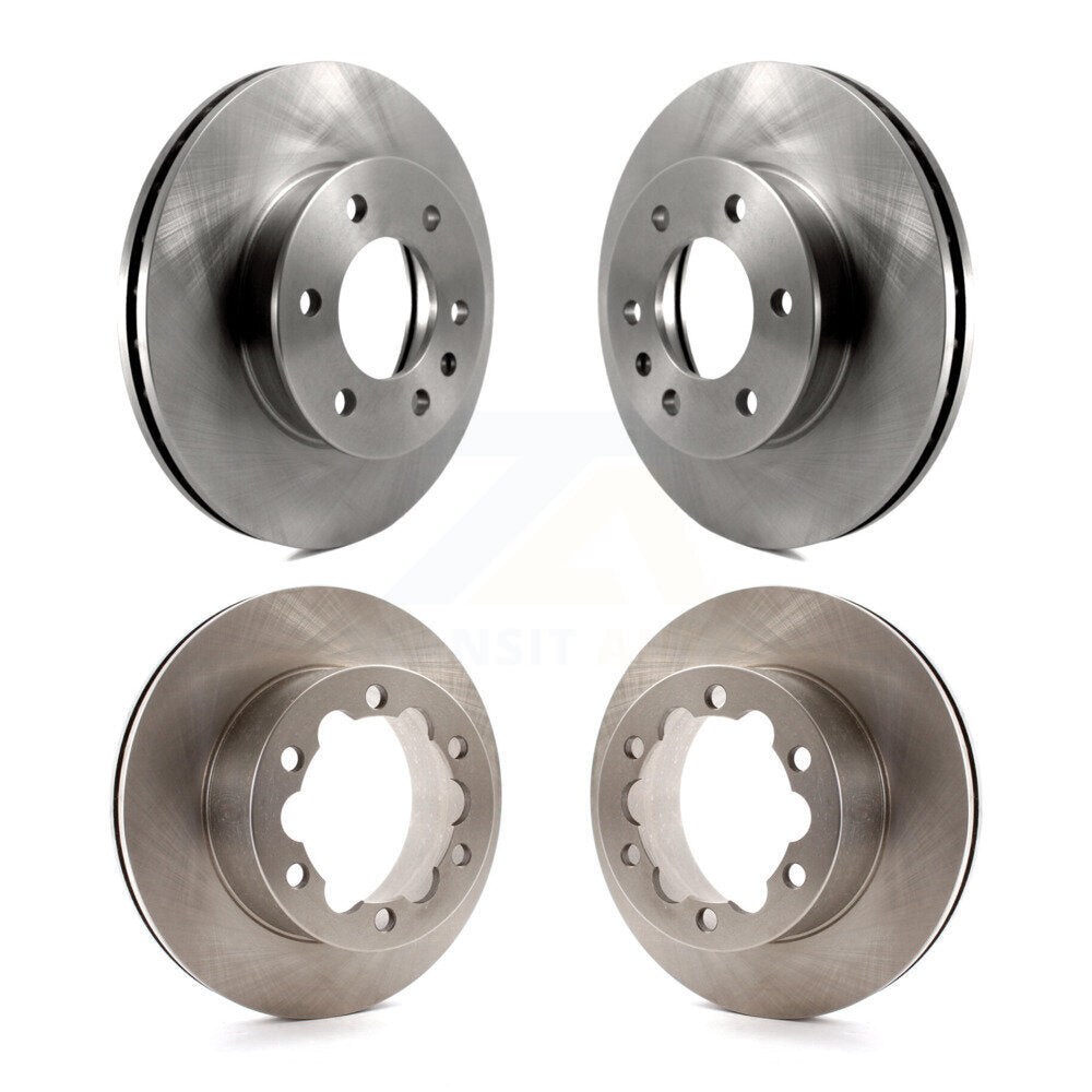 Brake Rotors Front Rear Kit For Mercedes-Benz Sprinter 3500 Dodge 4500 3500XD