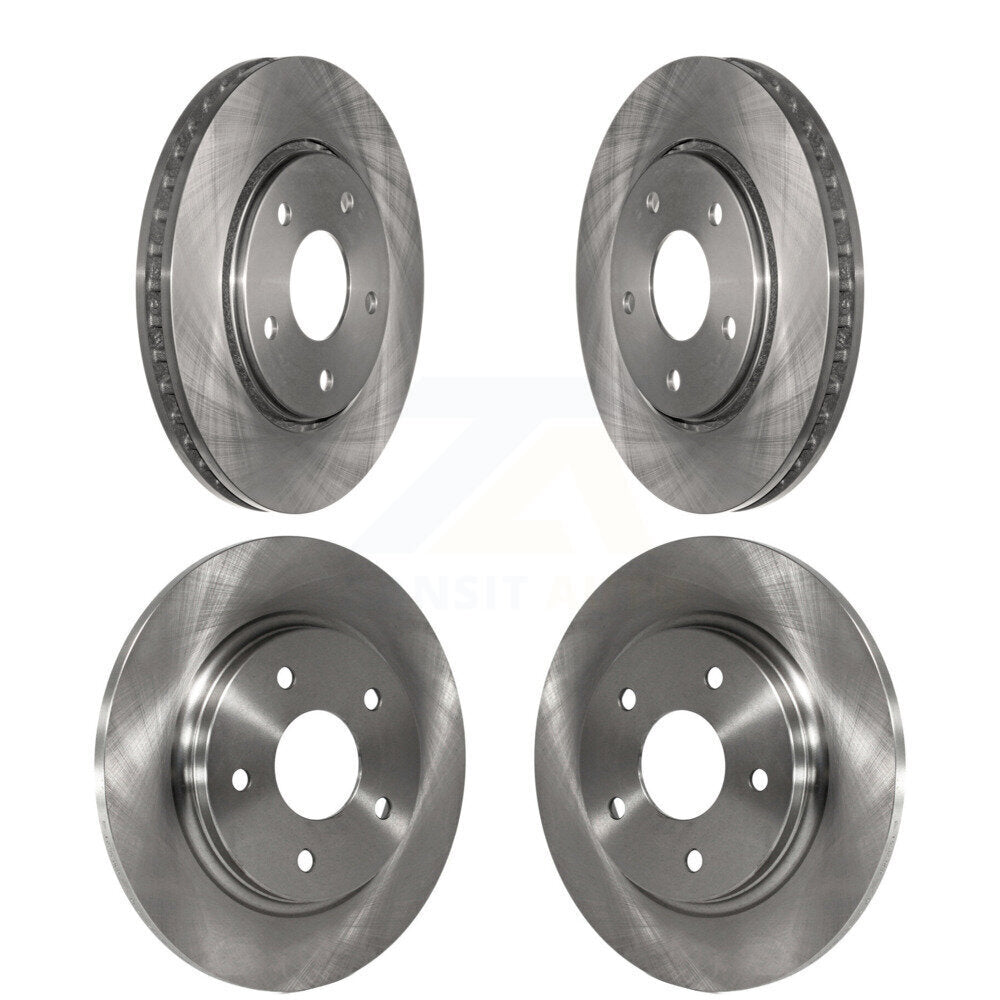 Brake Rotors Front Rear Kit For Dodge Grand Caravan Journey Chrysler Town & Ram
